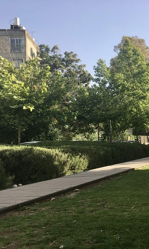 תמונה של המושבה הגרמנית